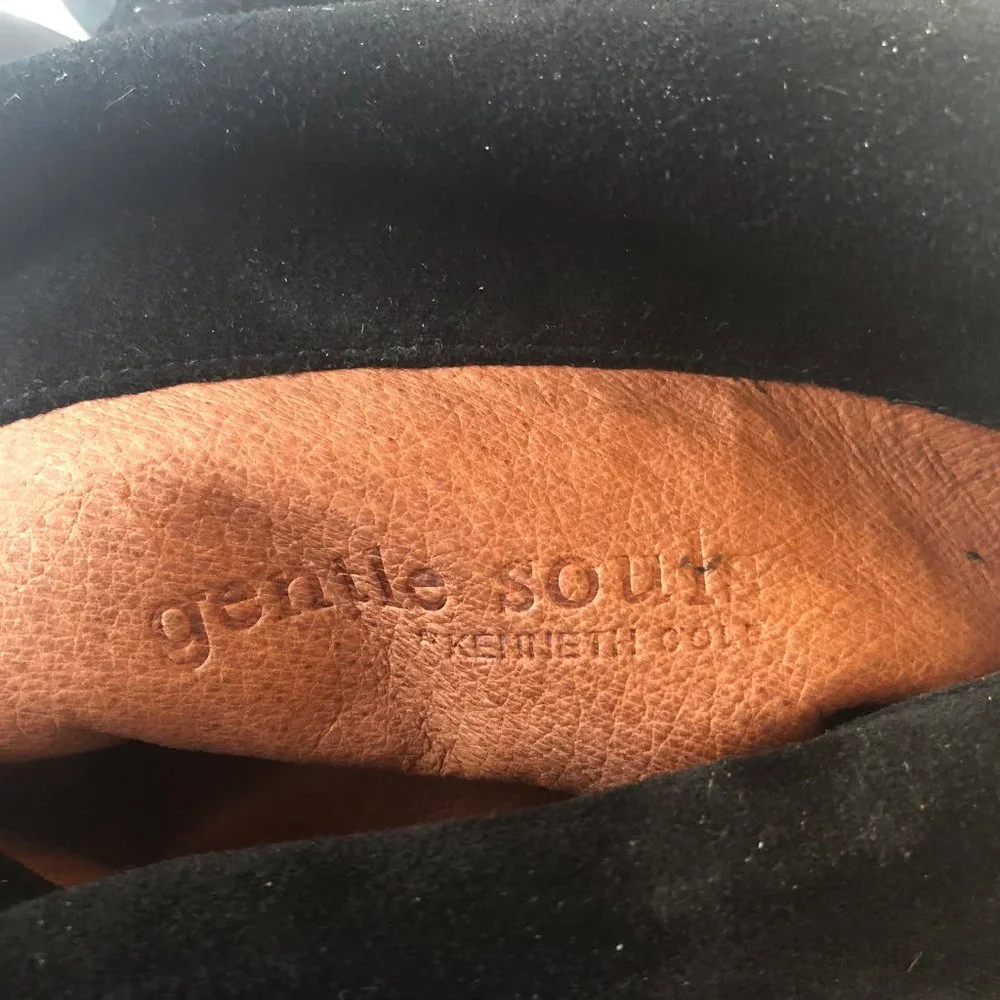 Gentle Souls Over The Knee Boot Two Leathers